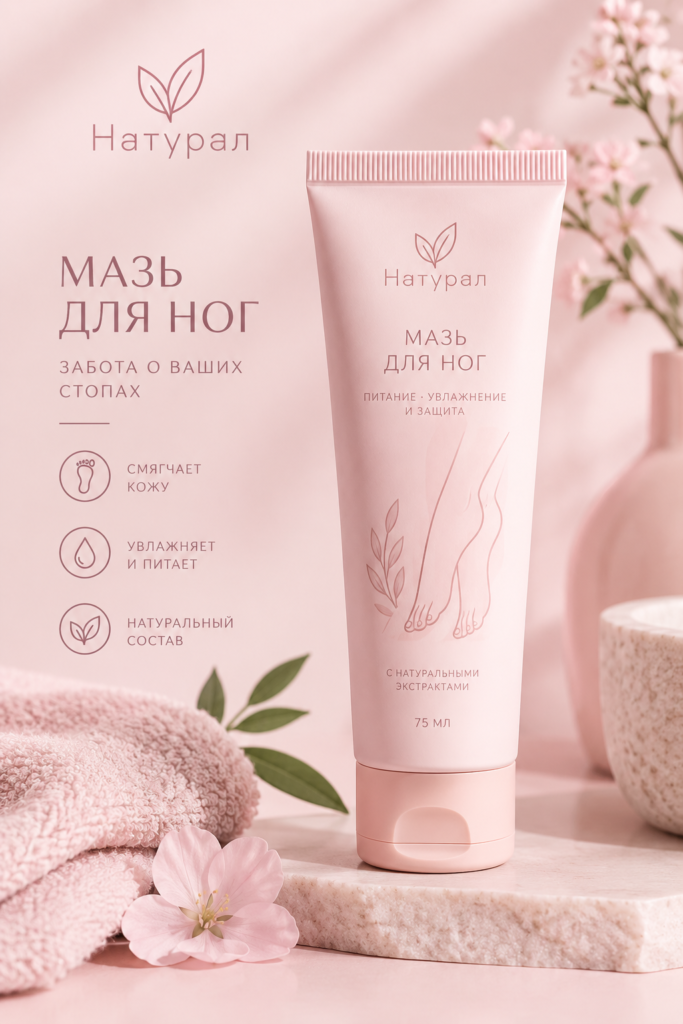 Мазь для ног Натурал